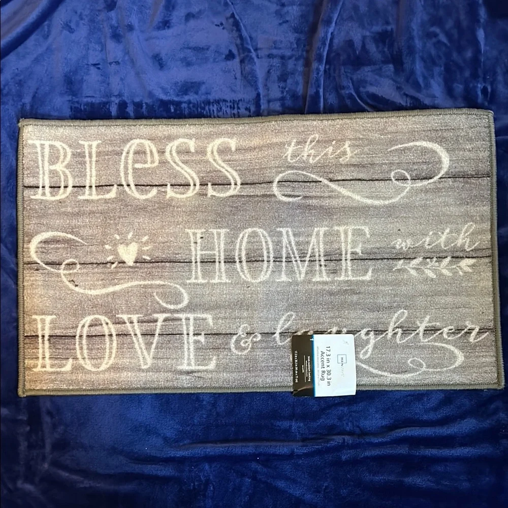 Door mat and wall signs